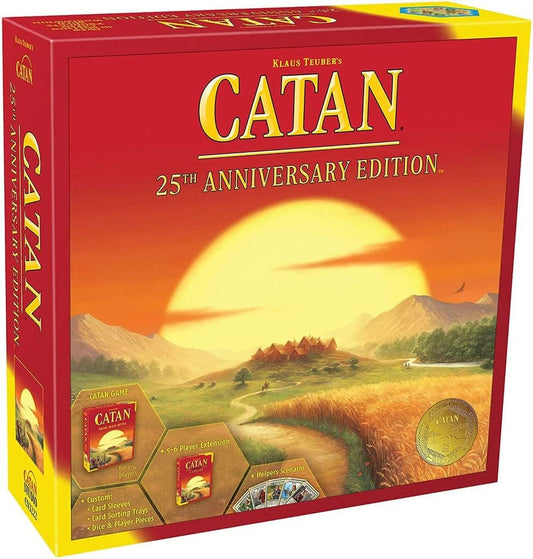 Board Game 25Th Anniversary Edition | Includes the Base Game and the 5-6 Player Extension | Family Board Game | Board Game for Adults and Family | for 3 to 6 Players | Made by  Studio
