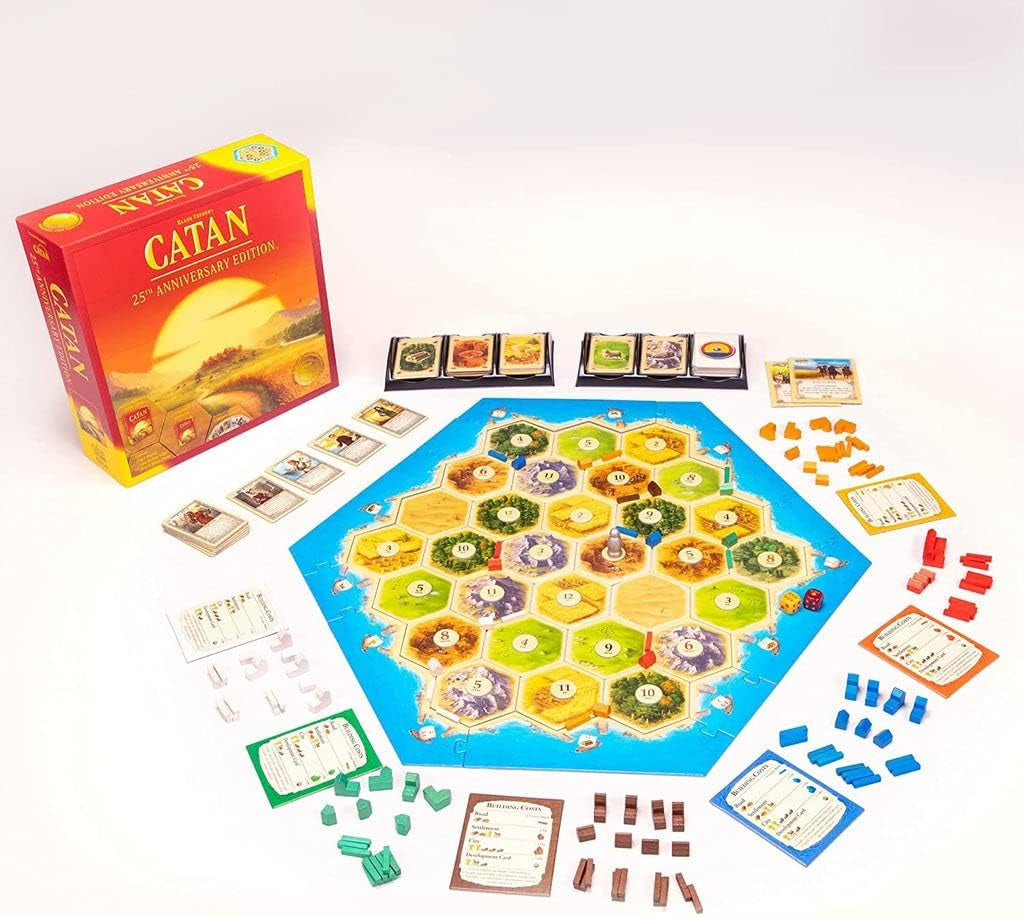 Board Game 25Th Anniversary Edition | Includes the Base Game and the 5-6 Player Extension | Family Board Game | Board Game for Adults and Family | for 3 to 6 Players | Made by  Studio